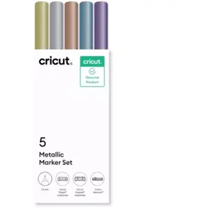 Cricut - Accessoire  Kit De Stylos Métallisés (5 Unités)