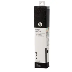 Cricut - Thermocollant Intelligent 30x273cm Noir Pailleté pas cher