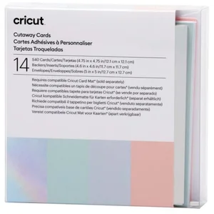 Comparateur de prix : Cricut Cartes à Découper "Collection Pastel" - S40 (14 Unités)