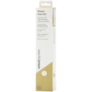 Thermocollant Smart Iron-On pailleté 33 x 91 cm Or