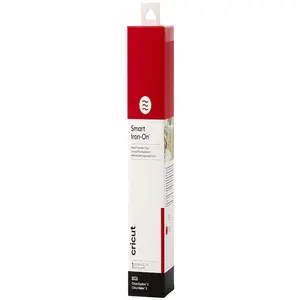 Cricut Smart Iron-On Heat-Transfer Vinyl, 1 sheet, 33cm x 2.7m, Red, 2,7m (9ft) 2008692