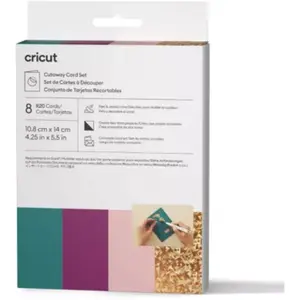 Cricut - Accessoire  8 Cartes À Découper Collec Corsage - R20