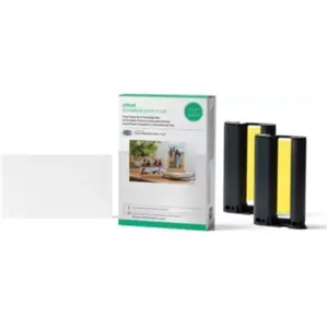 Cricut - Conso Plastif  Papier Photo 72f Blanc + 2 Encres Sticke