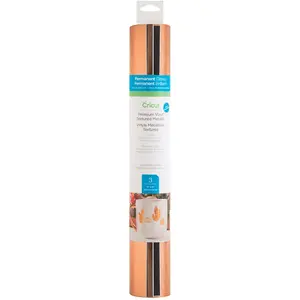Cricut Thermocollant Vinyle métallisé texturé 30.5 x 61 cm 3 pcs Choco... pas cher