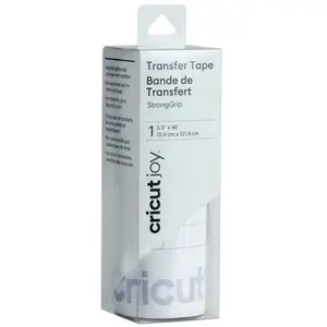 Cricut Bande de Transfert Joy StrongGrip, Vinyle, Claire, 1,2M pas cher