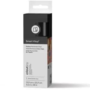 Cricut Rouleau Smart Vinyl permanent 13,9x121,9cm noir pas cher