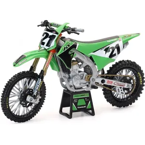 Moto miniature New Ray Kawasaki 450 KX Jason ANDERSON Ãchelle 1/6Â° pas cher
