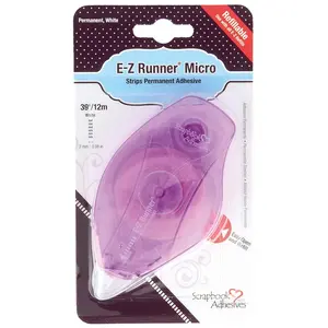 Scrapbook Adhesives Micro strips adhésifs double-face permanents E-Z-Runner