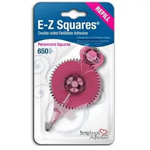 TOGA Scrapbook Adhesives® by 3 L Recharge pour E-Z Squares® - Réf. AC85