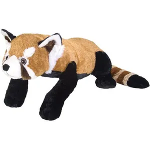 Wild Republic- Cuddlekins Jumbo Roux, 17956, Panda Rouge, 30 inches pas cher