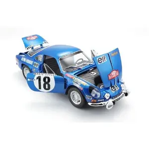 Maisto Voiture Bburago Maito Alpine Renault à l'échelle 1/18ème Bleu TU pas cher