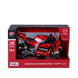 Comparateur de prix : Véhicule Maisto 1/6 Moto GP Racing Ducati Lenovo 2022 #63 Bagnaia