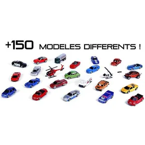Set de 10 véhicules Bburago Maisto Fresh Metal 1:72 Modèle aléatoire pas cher