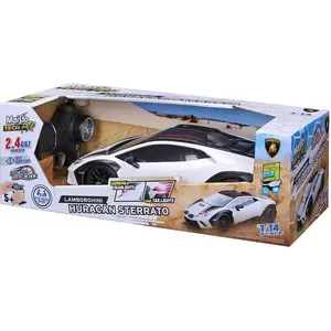 Comparateur de prix : Maisto RC - 1:14 Lamborghini Huracán Sterrato, blanc, avec éclairage, ...