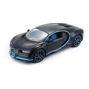 Voiture Maisto Bugatti Chiron Edition Spéciale 1:24 Noir pas cher