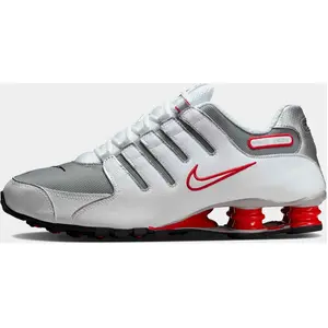 Chaussure Nike Shox NZ pour Homme - Blanc 44.5 378341-104 pas cher