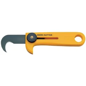 Comparateur de prix : Cutter crochet Olfa "hok-1 spécial feuillard" corps ABS