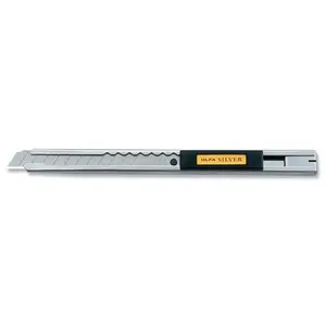 Cutter et lame inox Olfa "silver" lame sécable 9mmVendu paramazon