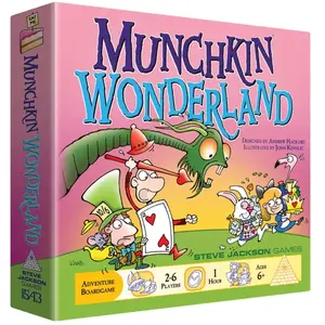 Asmodee Jeu de société Munchkin Wonderland  - Steve Jackson Games Jeu de société  - SJG-1543  pas cher