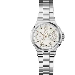 Montre Femme GC en Acier Gris Etanche pas cher