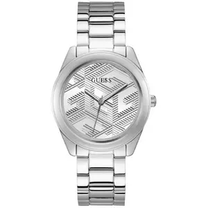 Comparateur de prix : Guess Cubed Montre Femme Acier GW0606L1