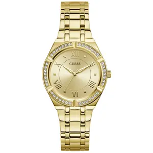 Comparateur de prix : Montre Femme - GUESS - GW0033L2 - Jaune - Quartz - Verre minéral