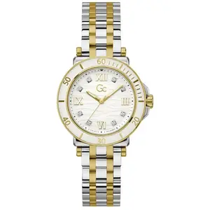 Comparateur de prix : Montre Femme GC One Sport Lady - Z45002L1MF Bracelet Acier Bicolore
