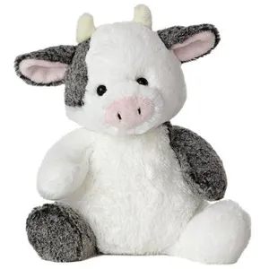 Aurora World Sweet and Softer clementine cow 12 Plush pas cher