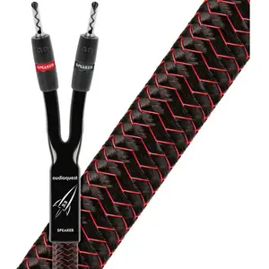 Câbles d'enceintes montés Audioquest Rocket 33 Bananes SureGrip 300 Si...