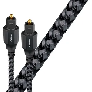 Câbles optiques Audioquest Carbon Optical Toslink (8 m)Vendu parson-video