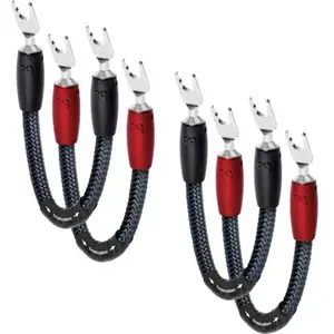 Accessoires enceintes Audioquest ThunderBird Jumper 507 fourche Silver... pas cher