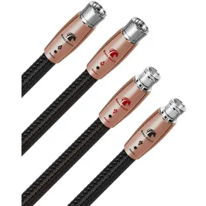 Câbles symétriques XLR Audioquest Black Beauty XLR (2 x 2 m)Vendu pareasylounge