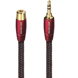 Comparateur de prix : AudioQuest Golden Gate 2 m Rouge Extension Hi-Fi Câble audio