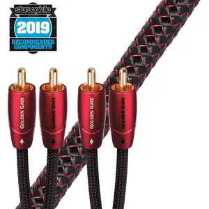 Comparateur de prix : Câbles stéréo RCA Audioquest Golden Gate RCA (0,6 m)