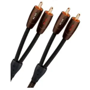 Comparateur de prix : AudioQuest Big Sur Câble audio 1m 2 x RCA Noir en Cuivre, 1 m