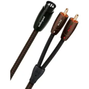 Câbles stéréo RCA Audioquest Big Sur RCA/DIN (2 m)Vendu paramazon