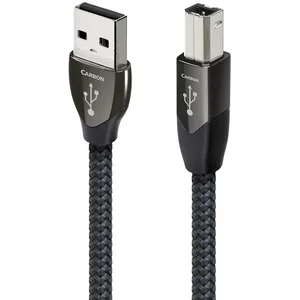 Câble USB - AUDIOQUEST - Carbon - Type A mâle vers Type B mâle - 0,75 m - NoirVendu paramazon