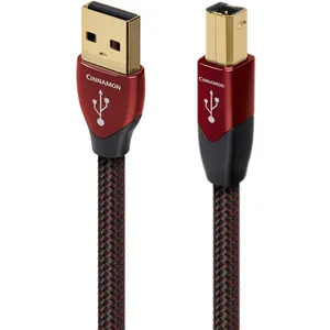 Comparateur de prix : Audioquest Cinnamon USB A &gt B - Câble USB A vers B de 5 m