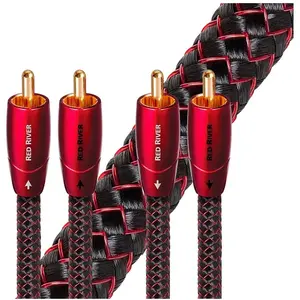 Comparateur de prix : AudioQuest Red River RCA - Paire de Câbles RCA de 3 m