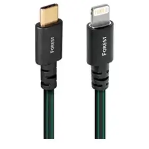 Comparateur de prix : Câble Lightning Audioquest USB-C Forest 1.5 m Vert et Noir