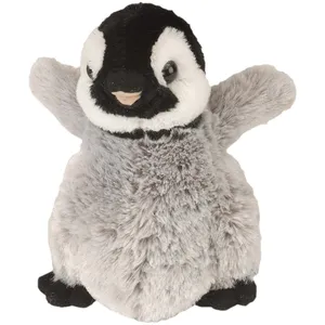 Wild Republic pingouin en peluche junior 20 cm en peluche gris/noir pas cher