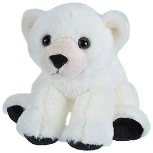 Wild Republic ours polaire en peluche junior 20 cm pas cher
