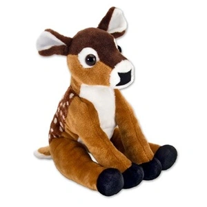 Wild Republic cerf en peluche junior 30 cm en peluche marron/blanc pas cher