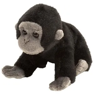 Wild Republic peluche gorille junior 13 cm noir pas cher