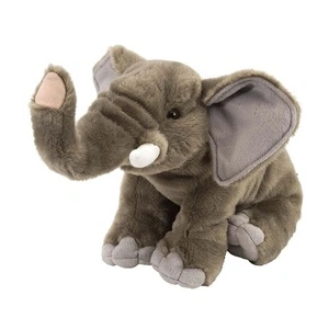 Wild Republic Cuddlekins peluche : éléphant 30 cm gris pas cher