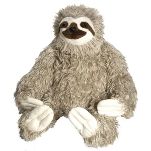Wild Republic paresseux câlin junior 76 cm peluche gris/beige
