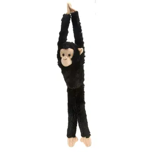 Wild Republic peluche Chimpanzé junior 51 cm en peluche noire pas cher
