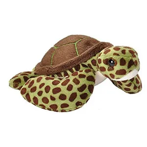 Wild Republic tortue de mer en peluche de 13 cm vert/marron pas cher
