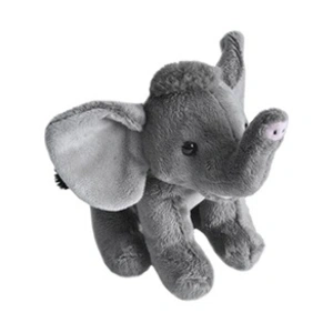 Wild Republic peluche éléphant junior 13 cm en peluche gris pas cher