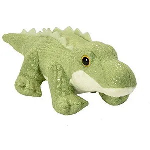 Wild Republic peluche alligator junior 13 cm vert pas cher
